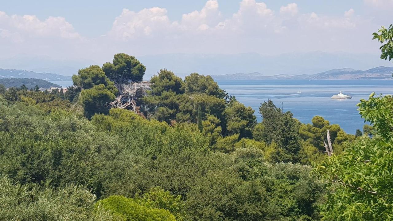 Mon Repos Panorama Lejlighed Corfu  Eksteriør billede
